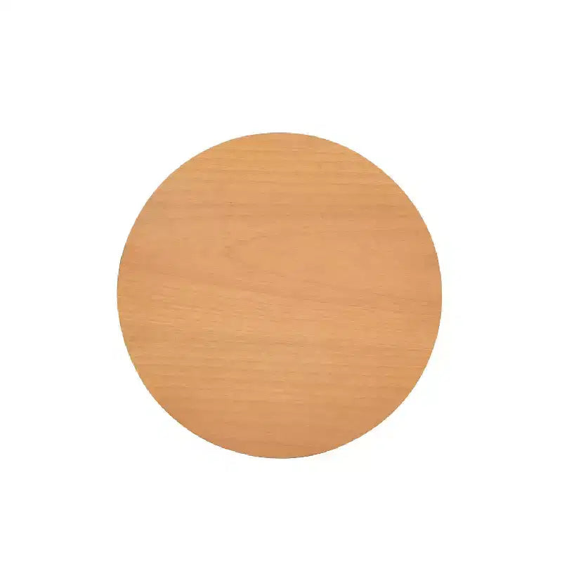 GDFStudio Rossville 18 Round Rattan and Wood Drawer Side Table