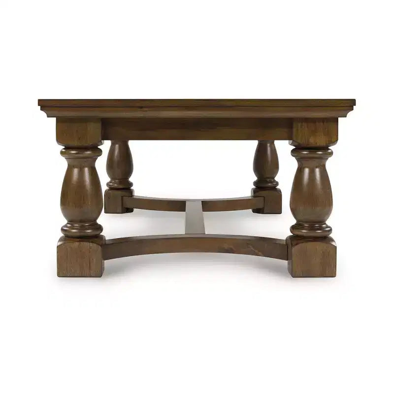 Signature Design by Ashley Korestone Coffee Table, Dark Brown, Contemporary Living Room Center Table