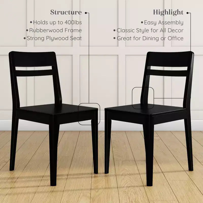 Crew Dining Chair, 2 Pack
