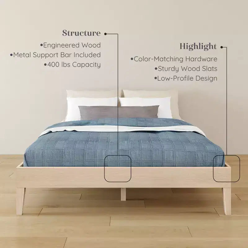 Bear Platform Bed (Queen)