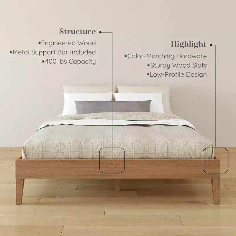 Bear Platform Bed (Queen)