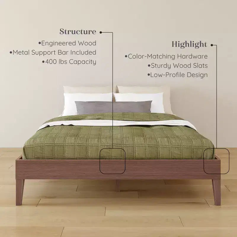 Bear Platform Bed (Queen)