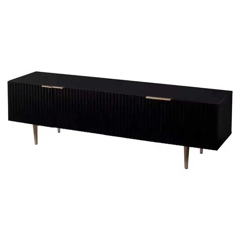 Pilston 4-Door Media Console - Black - SEI