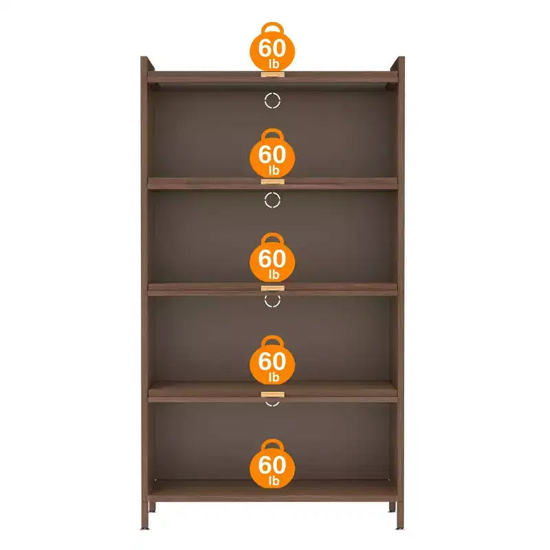 Tall Metal Storage Cabinet with 3 Flip Doors, Freestanding Steel Organizer with Ample Storage Space for Bedroom, Living Room, Kitchen