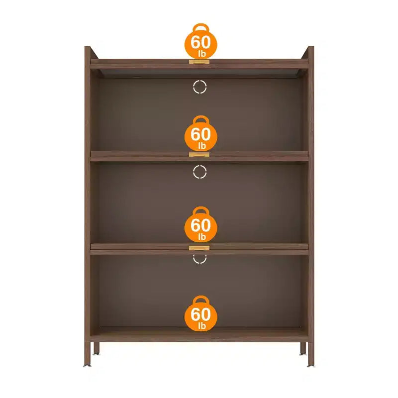 Tall Metal Storage Cabinet with 3 Flip Doors, Freestanding Steel Organizer with Ample Storage Space for Bedroom, Living Room, Kitchen