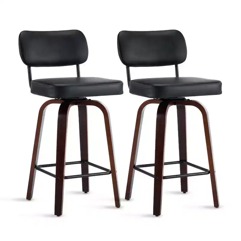 360 Swivel Counter Height Bar Stools Set of 1