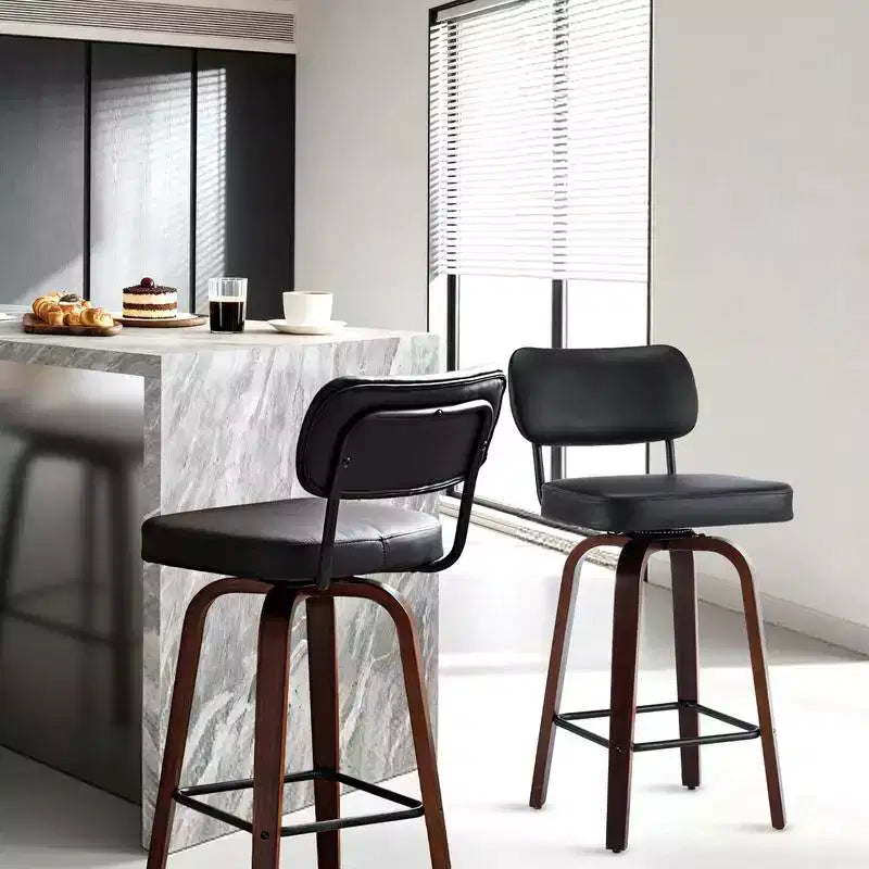 360 Swivel Counter Height Bar Stools Set of 1