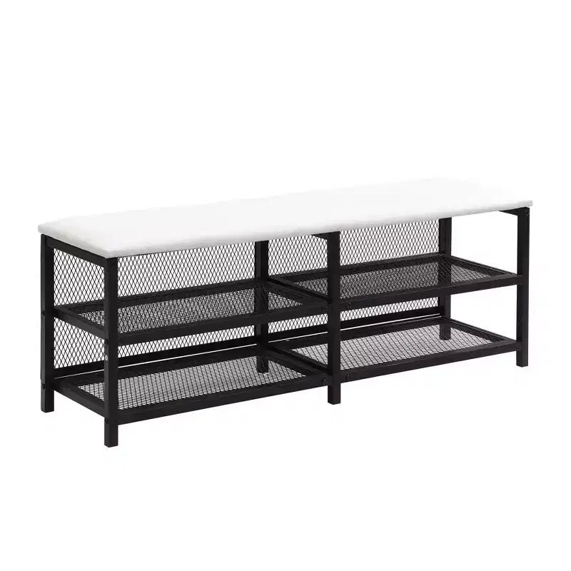 MAYEERTY Teddy Fleece Upholstered Platform Bed with Underbed Storage, Curved Design & Sturdy Solid Frame