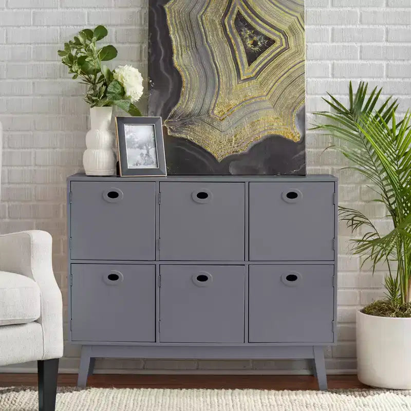 Buylateral Jamie Mid Century Modern Storage Cube Cabinet