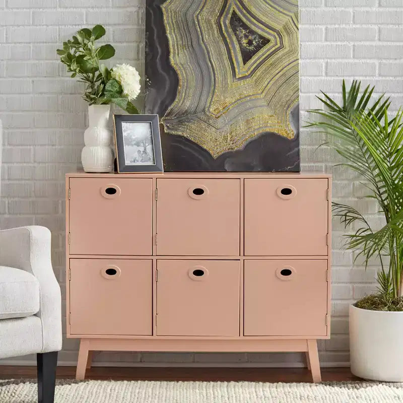 Buylateral Jamie Mid Century Modern Storage Cube Cabinet