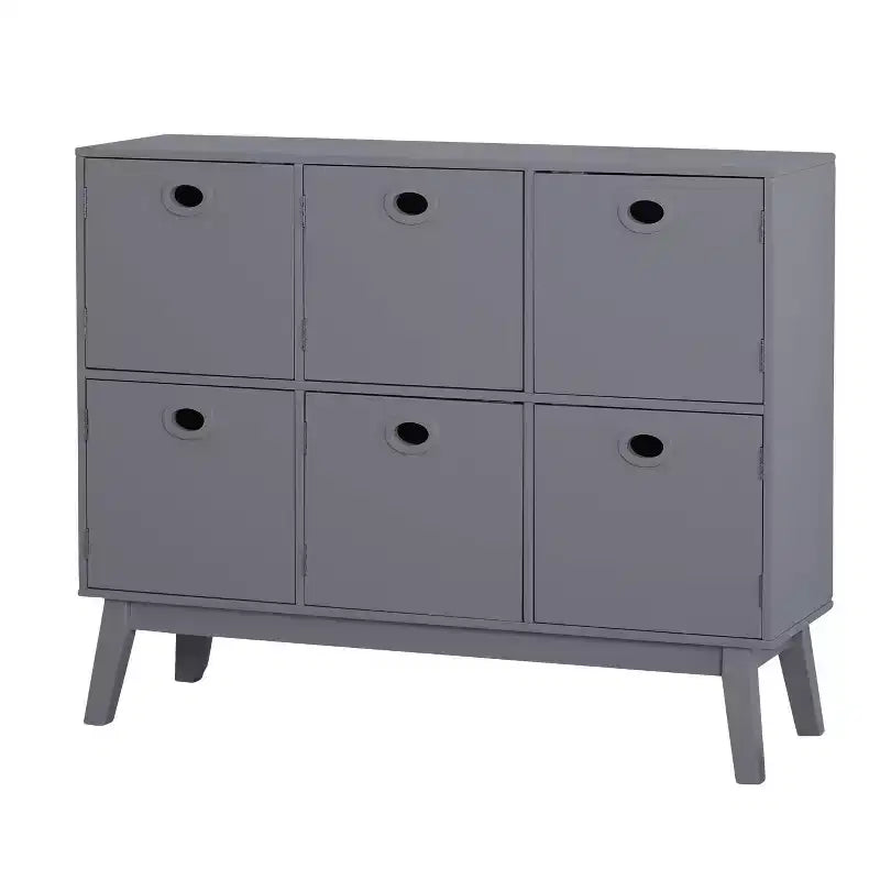 Buylateral Jamie Mid Century Modern Storage Cube Cabinet