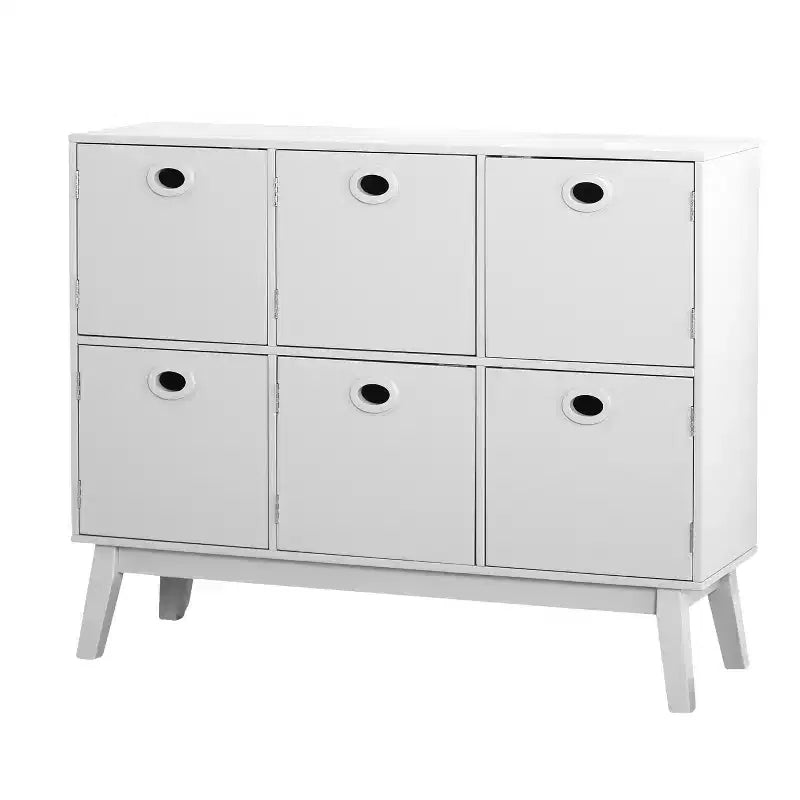 Buylateral Jamie Mid Century Modern Storage Cube Cabinet