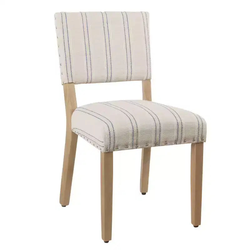 Set of 2 Stripe Dining Chairs - HomePop