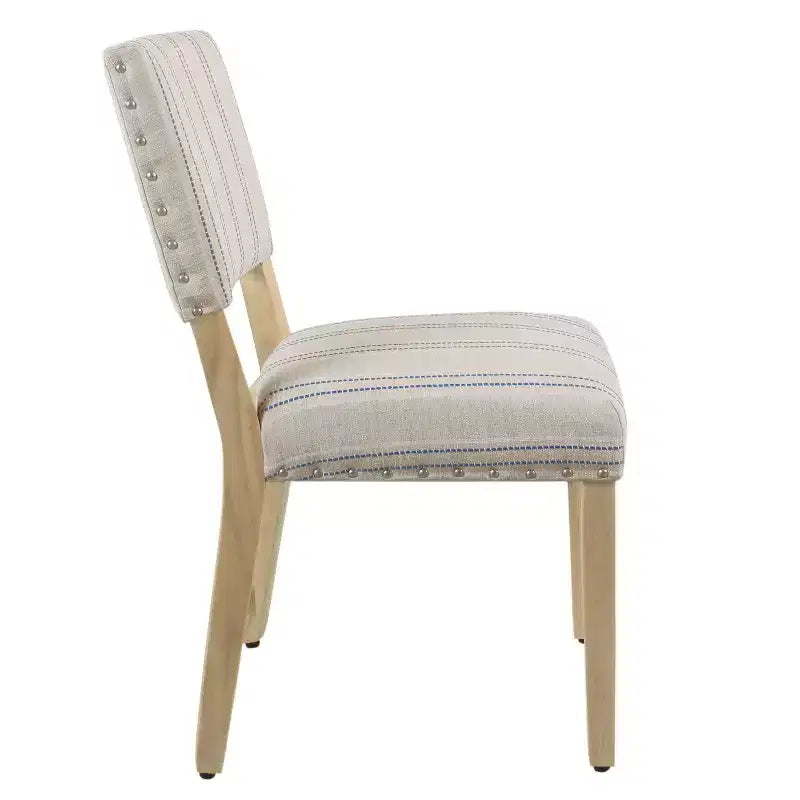 Set of 2 Stripe Dining Chairs - HomePop