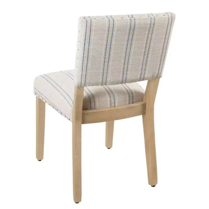 Set of 2 Stripe Dining Chairs - HomePop