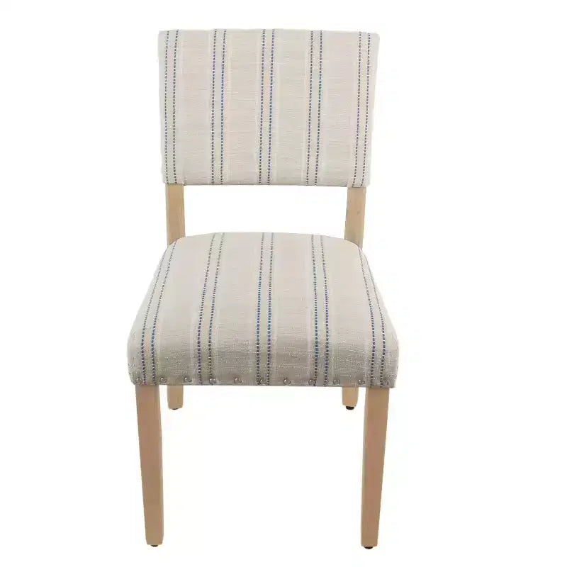 Set of 2 Stripe Dining Chairs - HomePop