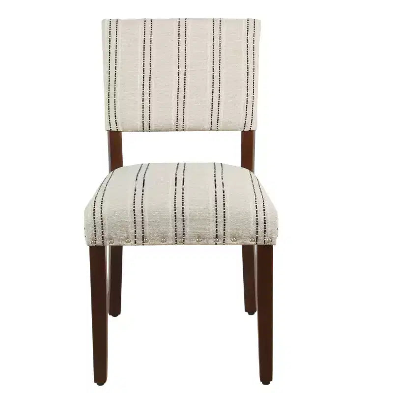 Set of 2 Stripe Dining Chairs - HomePop